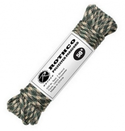 Camo 7 Strand Paracord 50 Foot