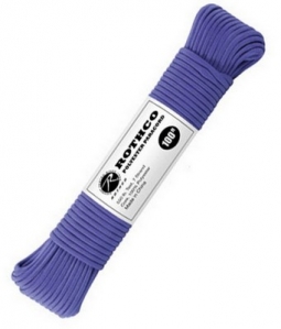 Blue Paracord 550 Lb Cord 100 Ft Royal Blue