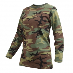 Women's Long Sleeve Camo T-Shirt