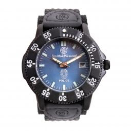 Smith & Wesson Black & Blue Police Watch