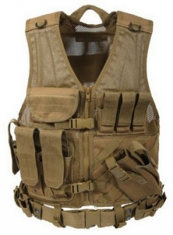 Tactical Cross Draw Vest Coyote