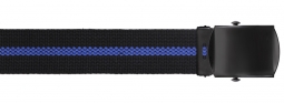 Thin Blue Line Web Belt - 44"