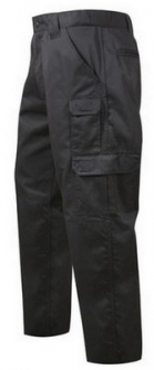 Tactical Duty Pants Black Rip Stop Pant