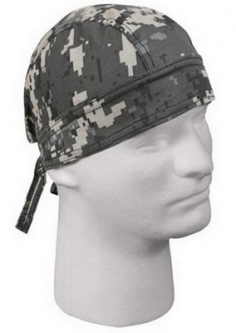 Subdued Urban Digital Camouflage Headwraps