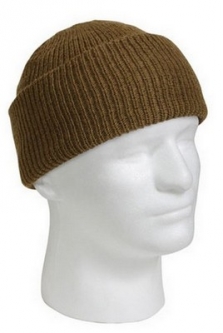 Military Style Watch Caps Wool Cap Coyote Tan