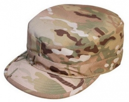 Multicam Ranger Fatigue Cap W/Map Pocket