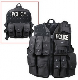 Tactical Raid Vest - Black