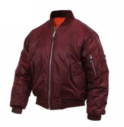 MA-1 Flight Jacket - Maroon