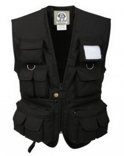 Kid's Travel Vests Uncle Milty Vest Black