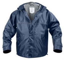 Storm Jacket Navy Blue Hooded Jacket