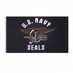 US Navy Seals Flags American Military Banners