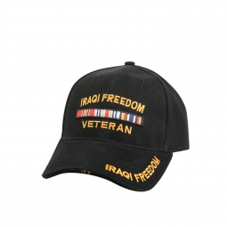 Cap - Iraqi Freedom Veteran Black