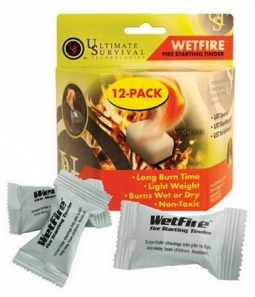 Wetfire Fire Starting Tinder 12 Pack