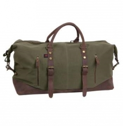 Olive Drab Extended Weekender Bag