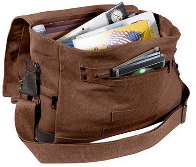 Vintage Military Style B 15 Pilot Messenger Bag Brown Army Navy Vintage Military Style B 15 Pilot Messenger Bag Brown