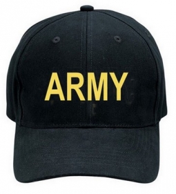 Army Logo Baseball Cap Gold/Black