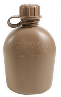 Military Canteen 1 Qt Coyote Bpa Free Plastic Canteen