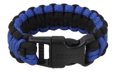 Deluxe Thin Blue Line Paracord Bracelet