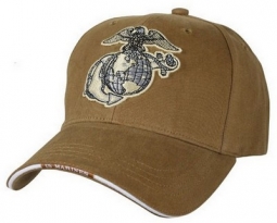 Globe And Anchor Cap Low Profile Coyote Cap