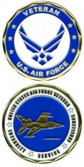 Challenge Coin-U.S. Air Force Veteran