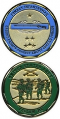 Challenge Coin-Combat Infantryman