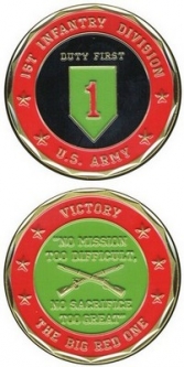 Challenge Coin-1St Infantry Division