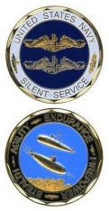 Challenge Coin-Silent Service