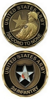 Challenge Coin-2Nd Infantry