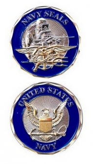 Challenge Coin-Navy Seal Trident