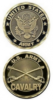 Challenge Coin-U.S.Army -Cavalry