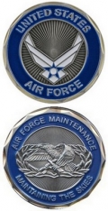 Challenge Coin-Air Force Maintenance