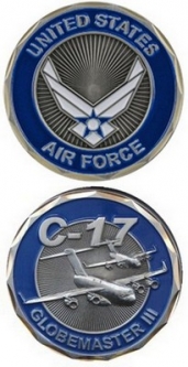 Challenge Coin-Air Force C-17