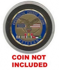 Challenge Coin Display-Acrylic Single