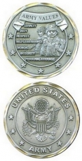 Challenge Coin-Army Values