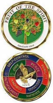 Challenge Coin-Fruit Of The Spirit