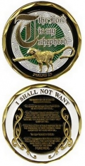 Challenge Coin-Psalms 23