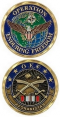 Challenge Coin-OEF Afghanistan