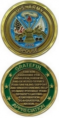 Challenge Coin-U.S. Army Spouse