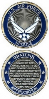Challenge Coin-U.S. Air Force Spouse
