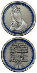 Challenge Coin-Praying Hands