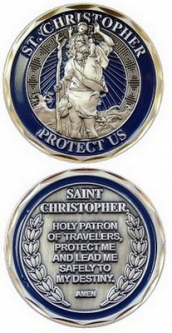 Challenge Coin-St Christopher