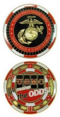 Challenge Coin-Casino Marines