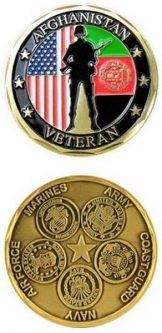 Challenge Coin-Afghanistan Vet