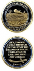 Challenge Coin-USN Psalms 23