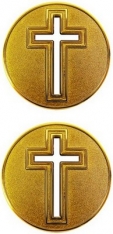 Challenge Coin-Cross Cutout