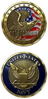 Challenge Coin-Got Freedom? Navy