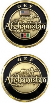 Challenge Coin-OEF Afghanistan