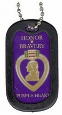 Dog Tag-Purple Heart