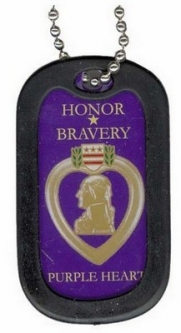 Dog Tag-Purple Heart