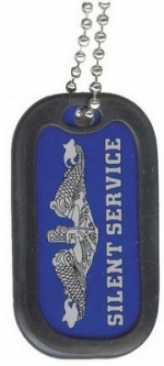 Dog Tag-Navy Enlisted Submarine Dolphins